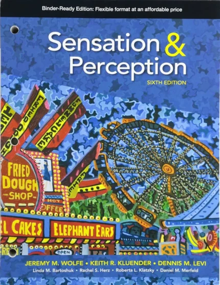 Sensation and Perception (6th Edition) – Levi/Kluender/Wolfe – PDF
