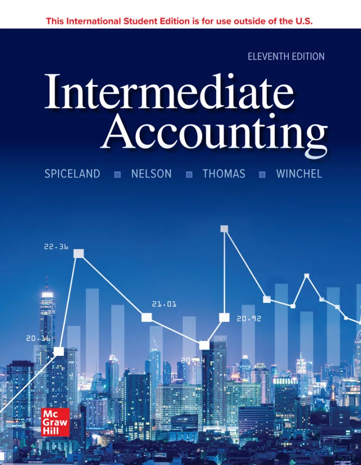 Intermediate Accounting (11th Edition) – David Spiceland PDF