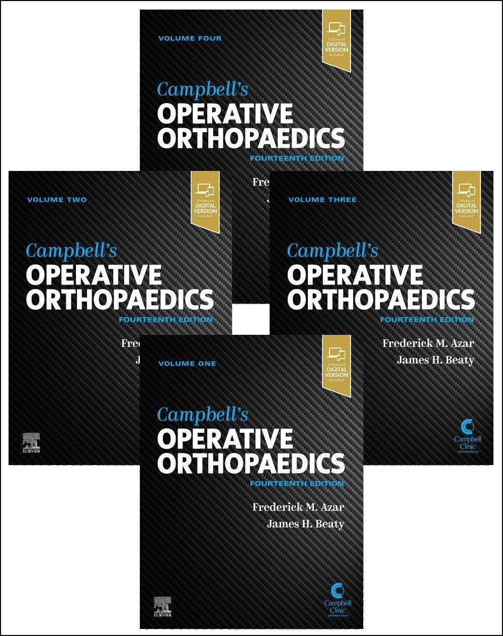 Campbell's Operative Orthopaedics, 4-Volume Set (14th Edition) – eBook PDF